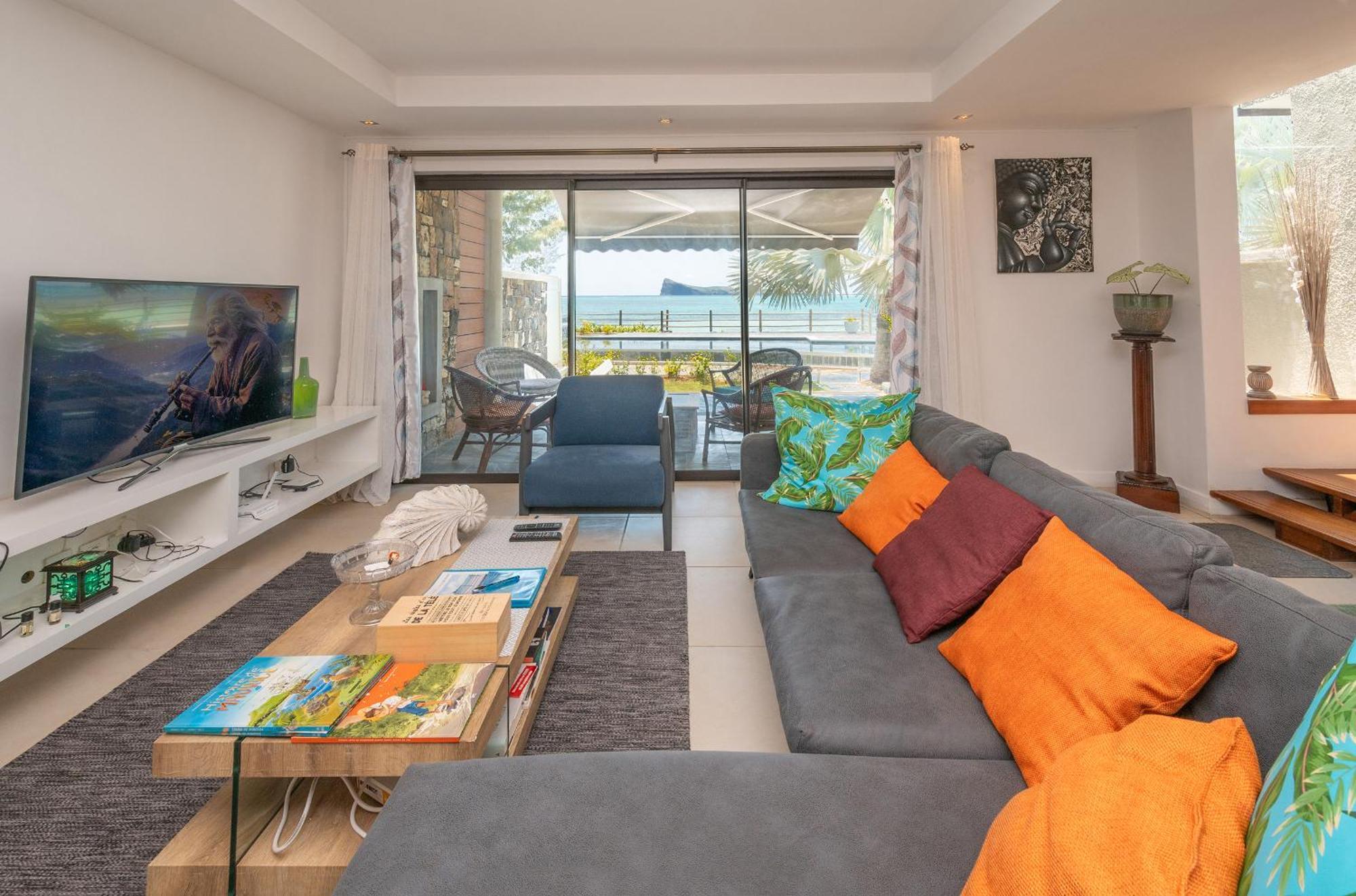 Luxury Beachfront Duplex, Coin De Mire View / 3Bed Cap Malheureux Dış mekan fotoğraf